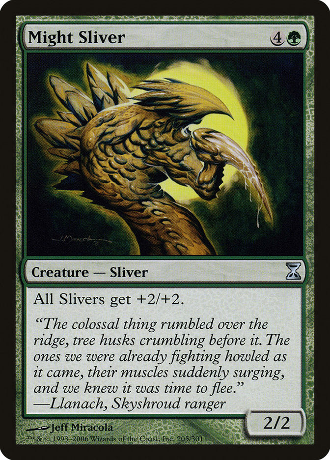 Might Sliver [Time Spiral] (205)