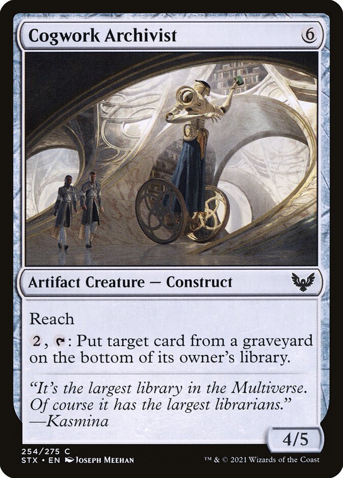 Cogwork Archivist [Strixhaven: School of Mages] (254)