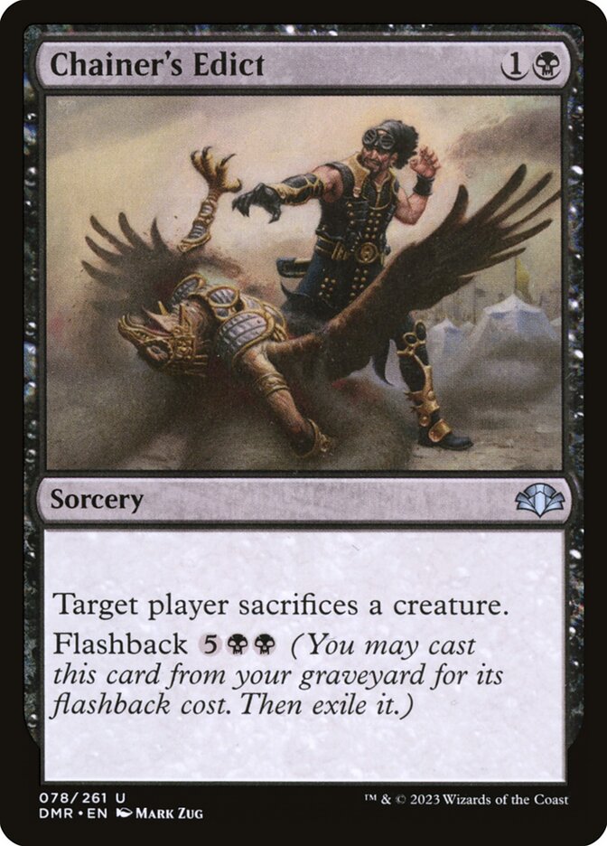 Chainer's Edict [Dominaria Remastered] (78)