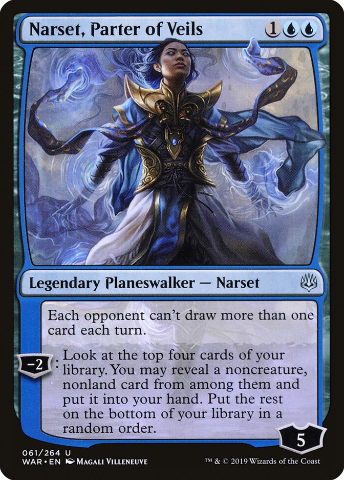 Narset, Parter of Veils [War of the Spark] (61)