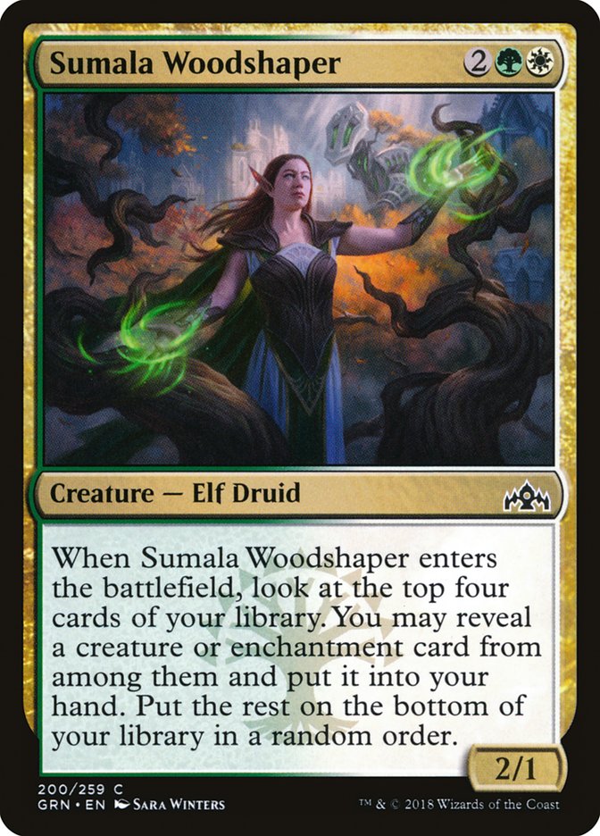 Sumala Woodshaper [Guilds of Ravnica] (200)