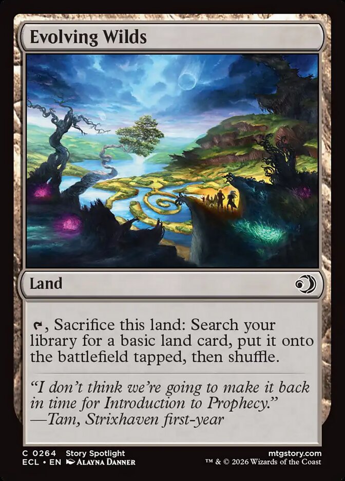Evolving Wilds [Lorwyn Eclipsed] (264)