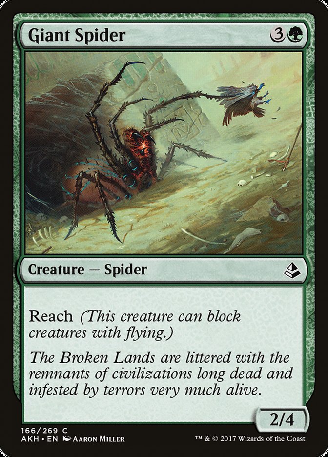Giant Spider [Amonkhet] (166)
