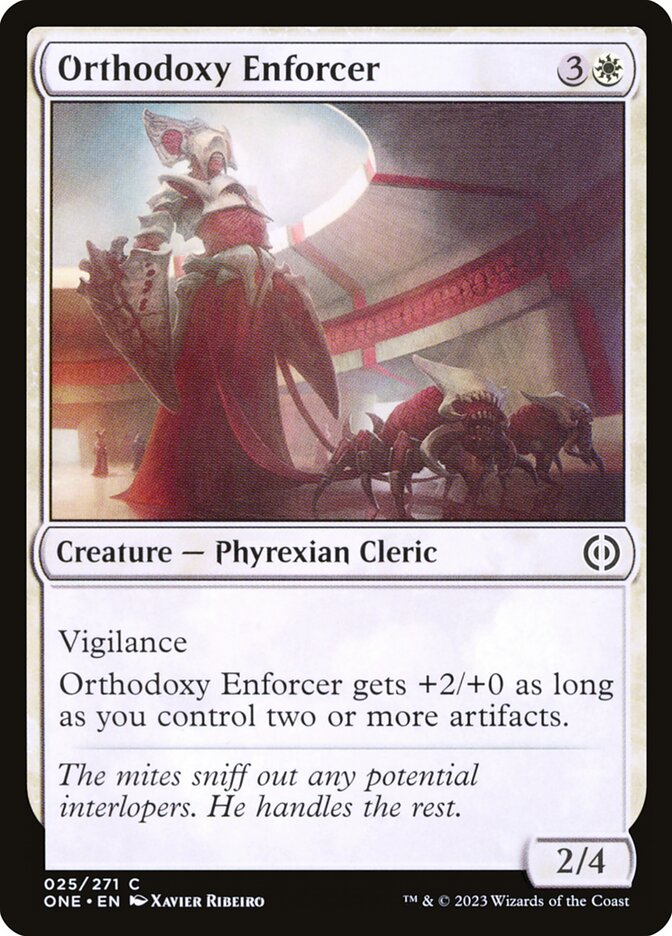 Orthodoxy Enforcer [Phyrexia: All Will Be One] (25)