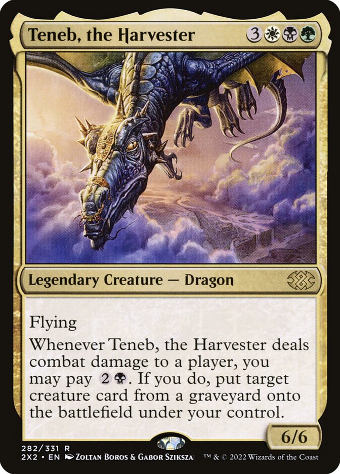 Teneb, the Harvester [Double Masters 2022] (282)