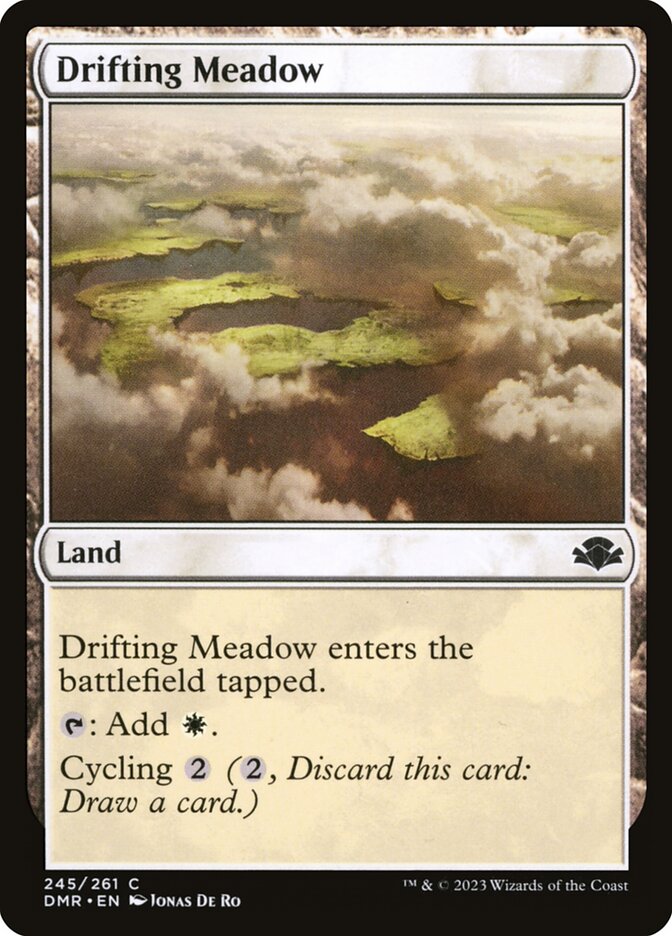 Drifting Meadow [Dominaria Remastered] (245)