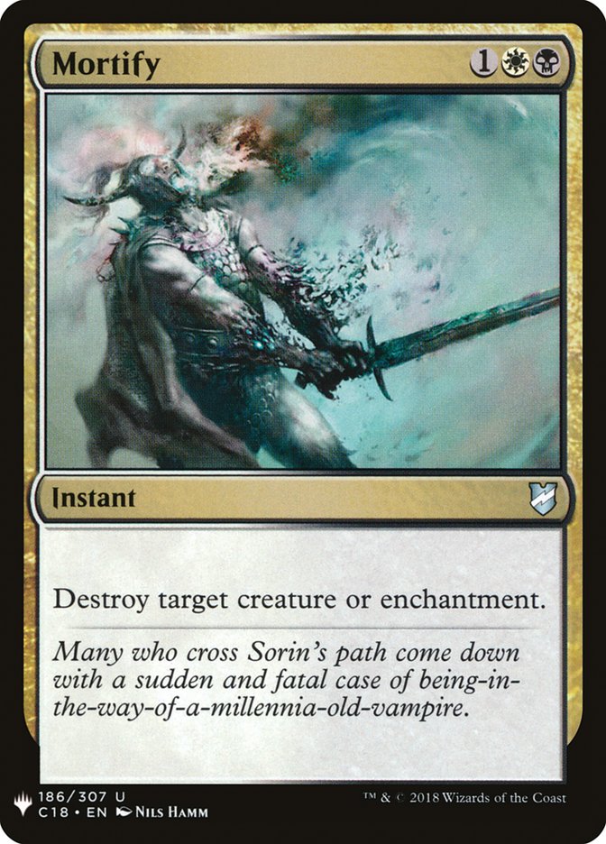Mortify [The List] (C18-186)