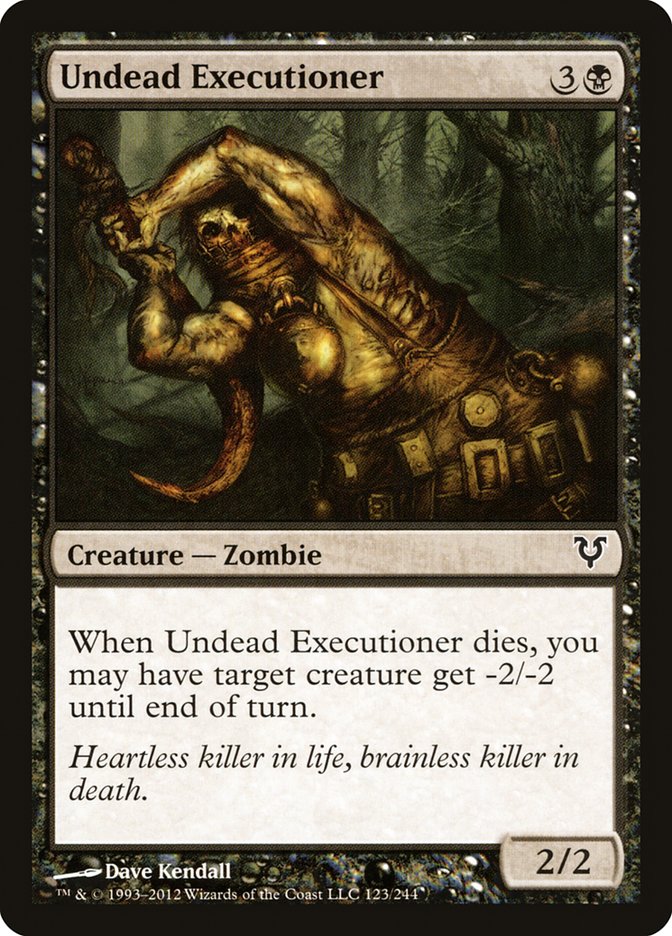 Undead Executioner [Avacyn Restored] (123)