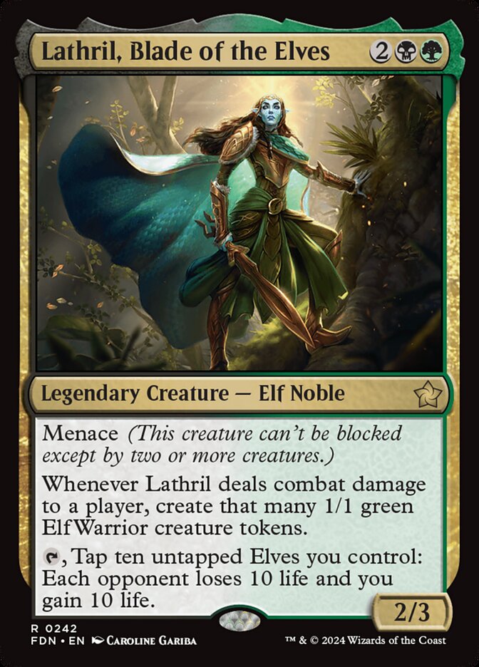 Lathril, Blade of the Elves [Foundations] (349)