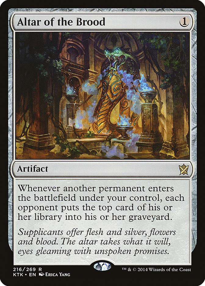Altar of the Brood [Khans of Tarkir] (216)