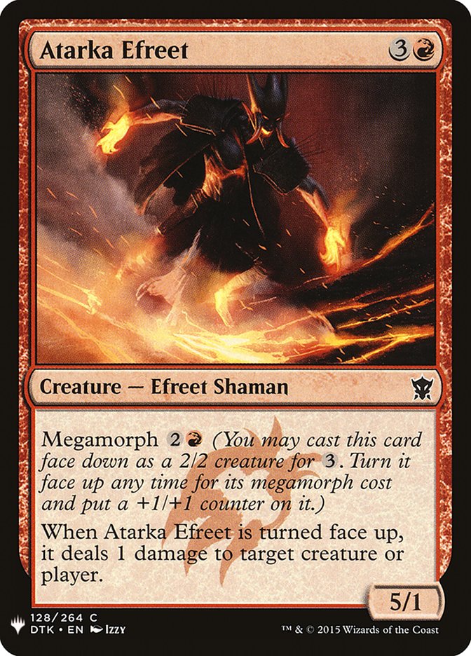 Atarka Efreet [The List] (DTK-128)
