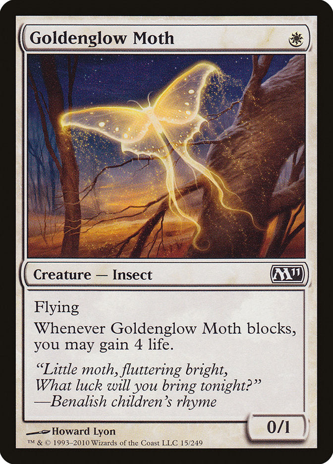 Goldenglow Moth [Magic 2011] (15)