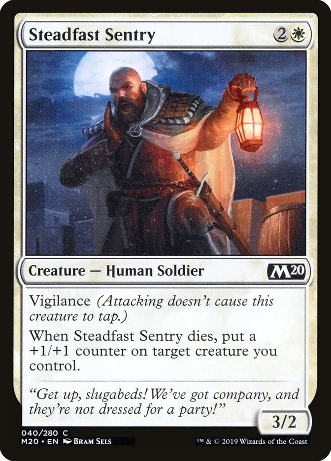 Steadfast Sentry [Core Set 2020] (40)