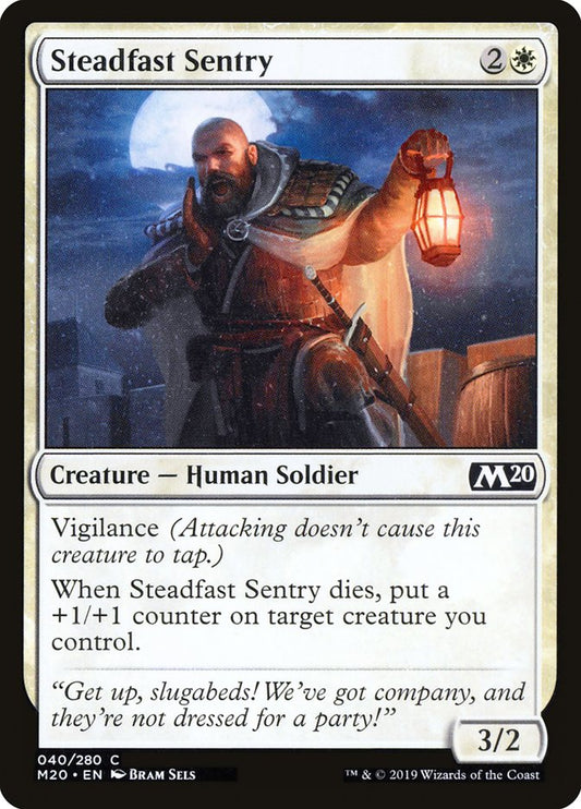 Steadfast Sentry [Core Set 2020] (40)