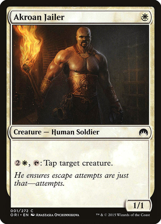 Akroan Jailer [Magic Origins] (1)