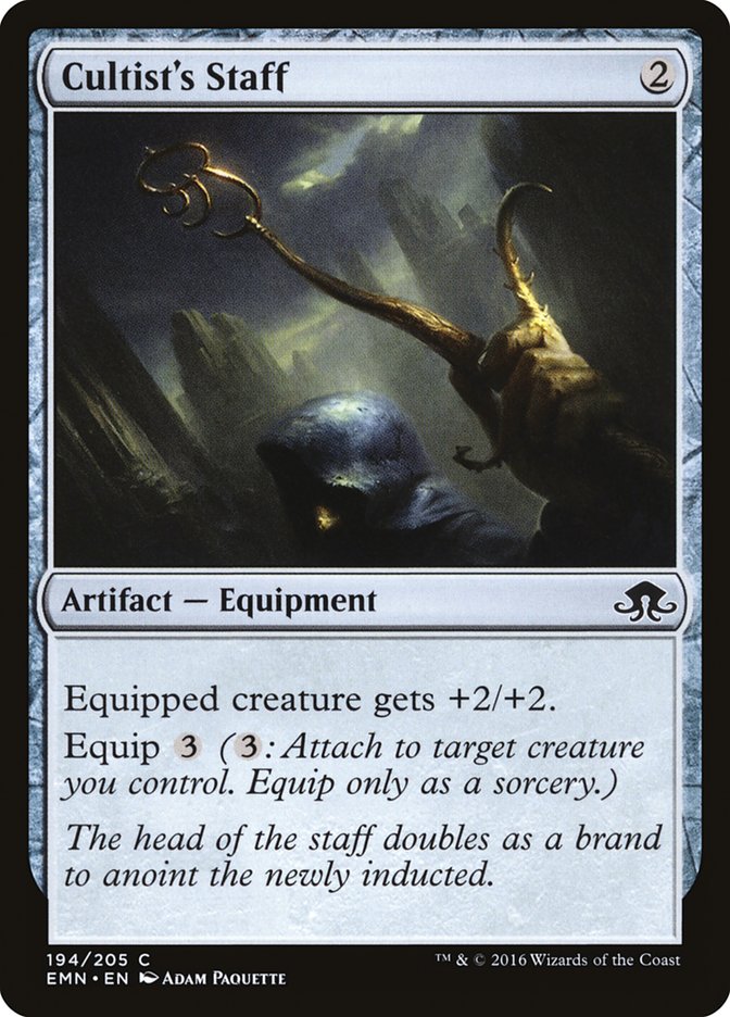 Cultist's Staff [Eldritch Moon] (194)