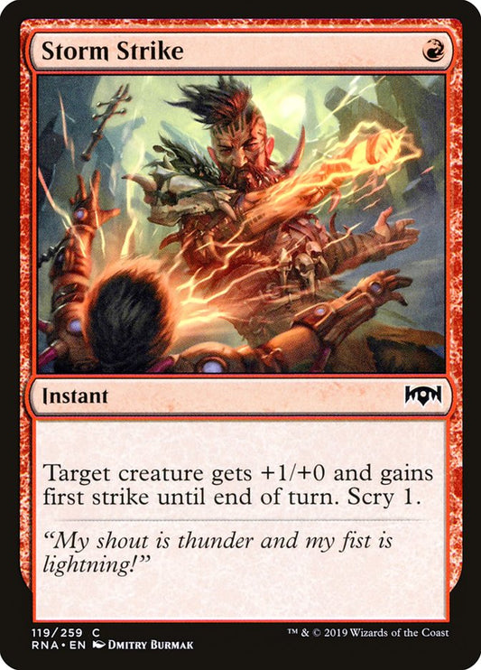 Storm Strike [Ravnica Allegiance] (119)