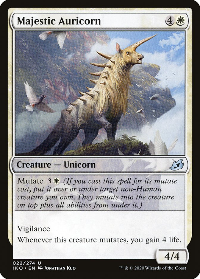 Majestic Auricorn [Ikoria: Lair of Behemoths] (22)