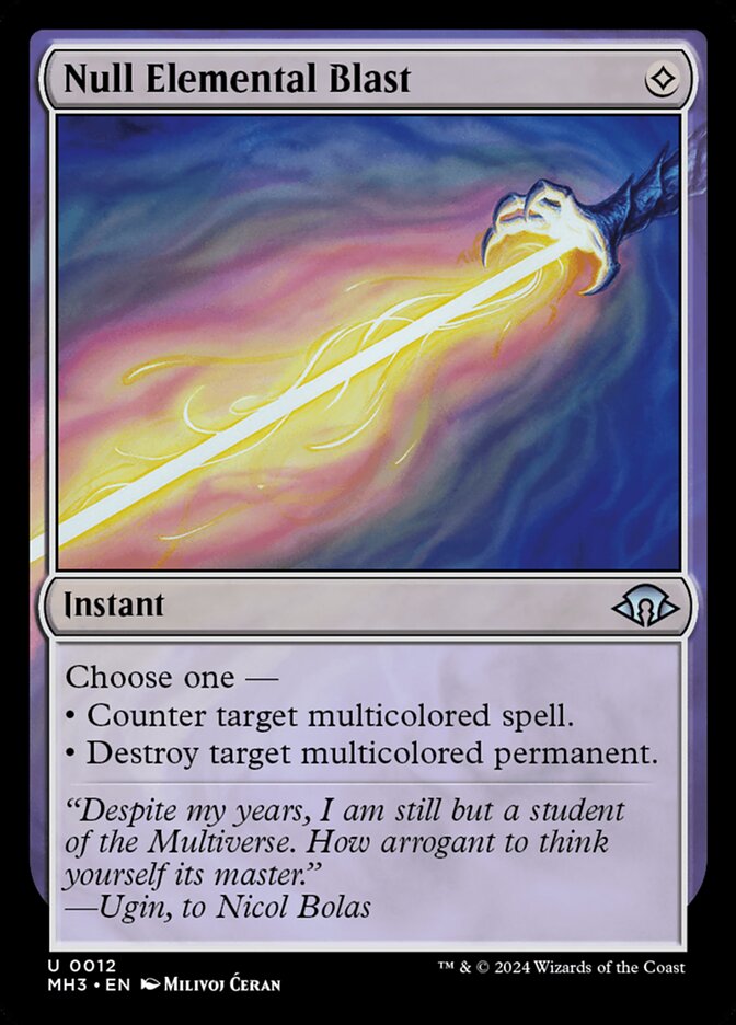 Null Elemental Blast [Modern Horizons 3] (12)