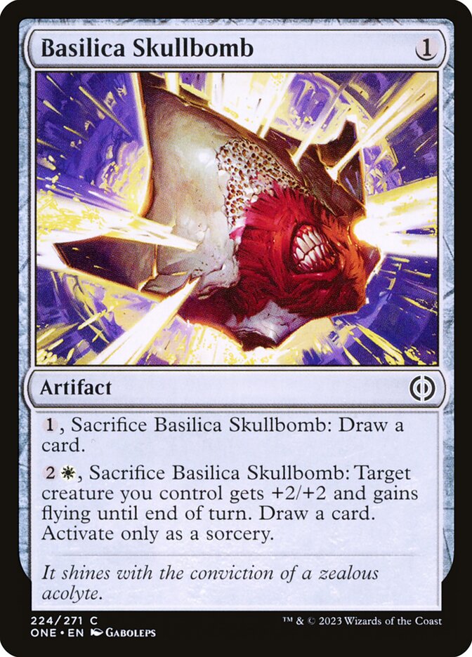 Basilica Skullbomb [Phyrexia: All Will Be One] (224)