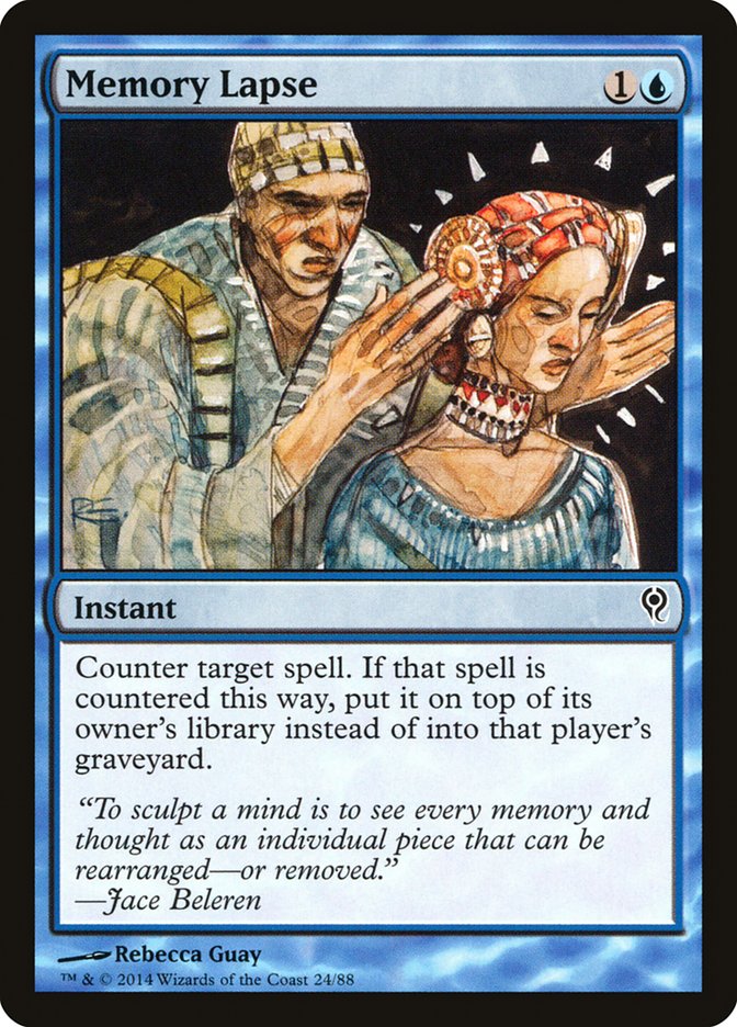 Memory Lapse [Duel Decks: Jace vs. Vraska] (24)