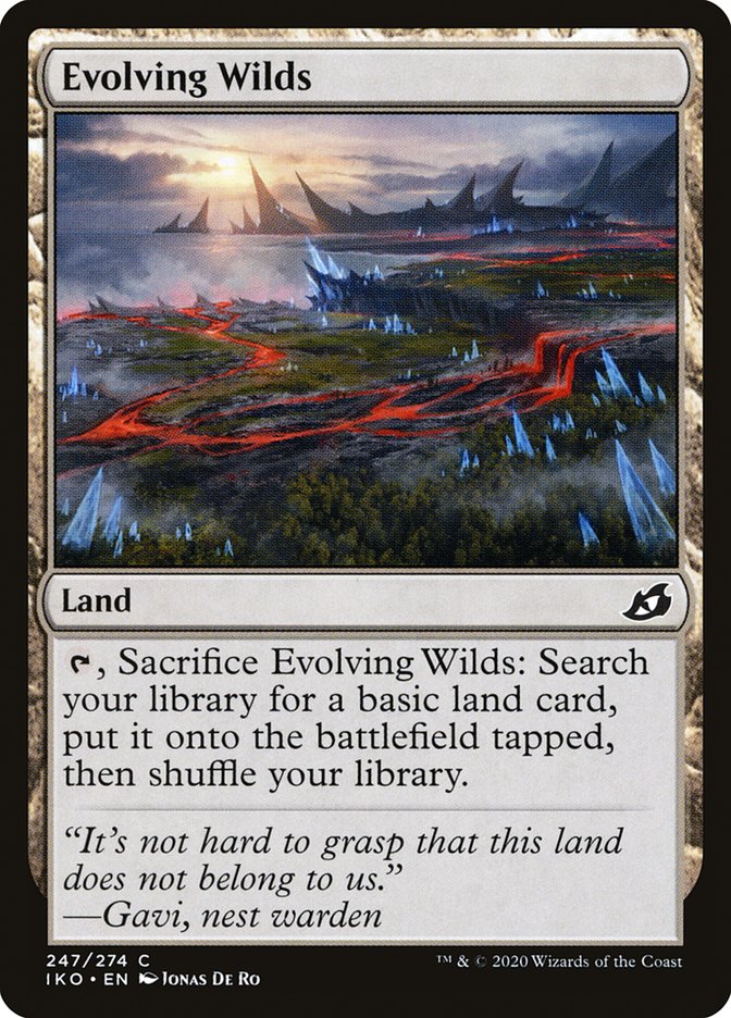 Evolving Wilds [Ikoria: Lair of Behemoths] (247)