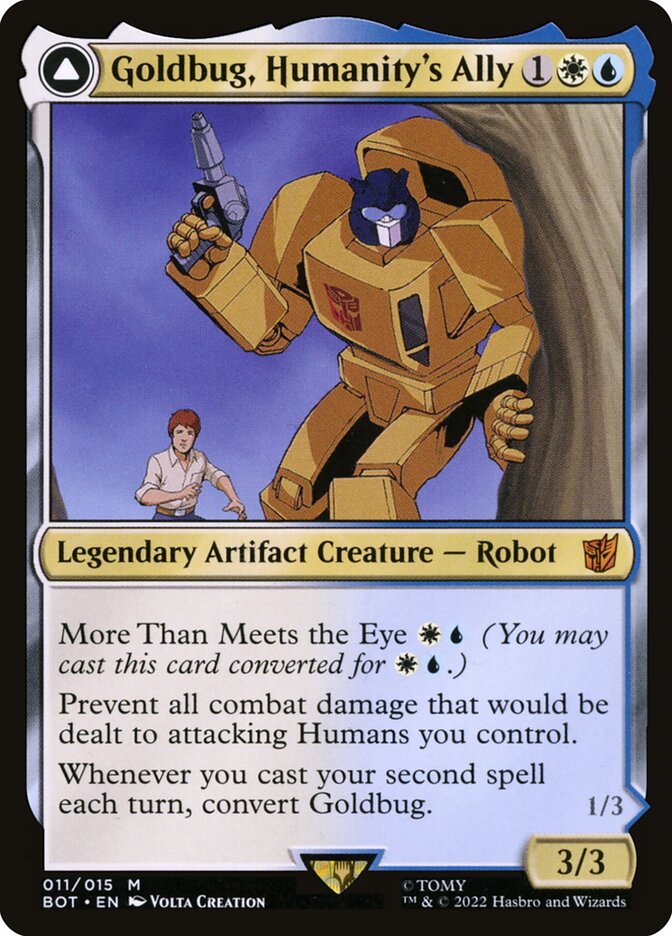 Goldbug, Humanity's Ally // Goldbug, Scrappy Scout [Transformers] (11)
