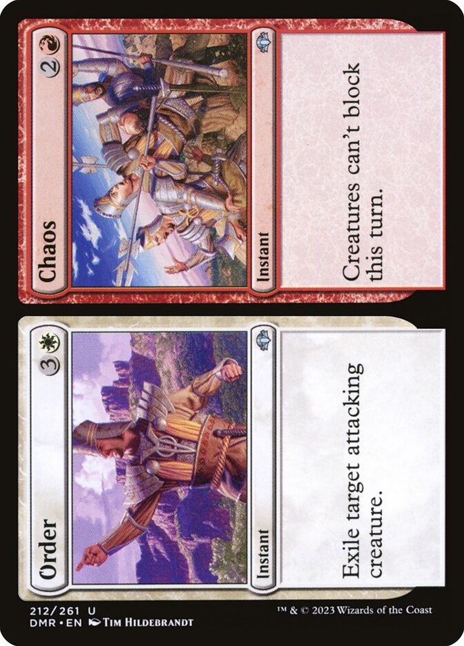 Order // Chaos [Dominaria Remastered] (212)