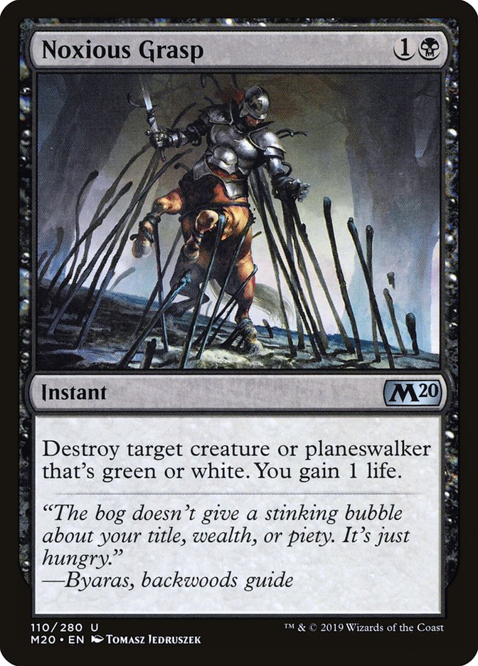 Noxious Grasp [Core Set 2020] (110)
