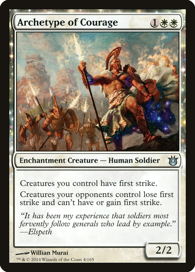 Archetype of Courage [Born of the Gods] (4)