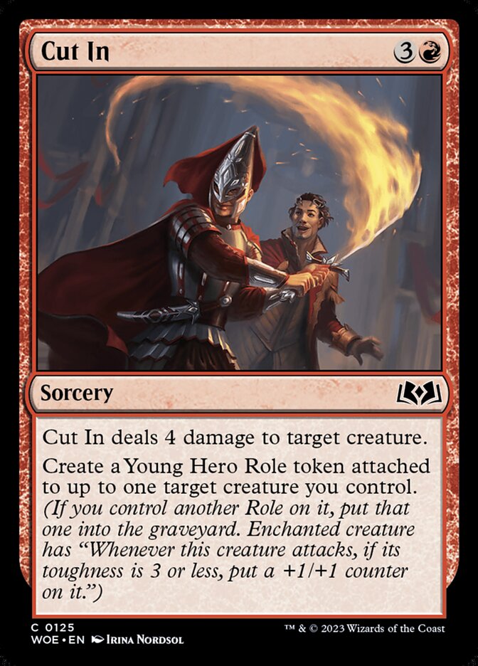 Cut In [Wilds of Eldraine] (125)