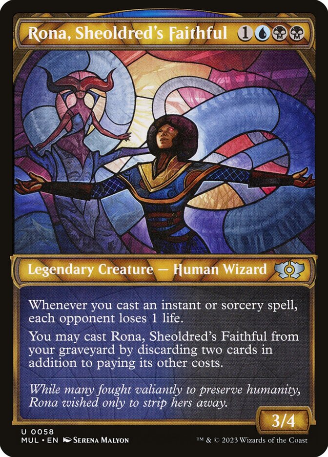 Rona, Sheoldred's Faithful [Multiverse Legends] (58)