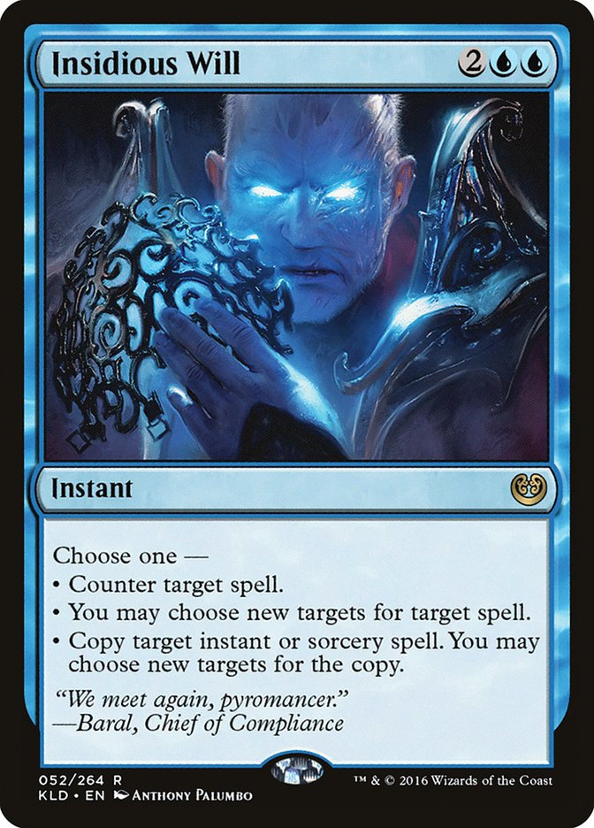Insidious Will [Kaladesh] (52)