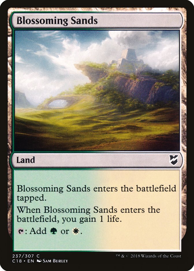 Blossoming Sands [Commander 2018] (237)
