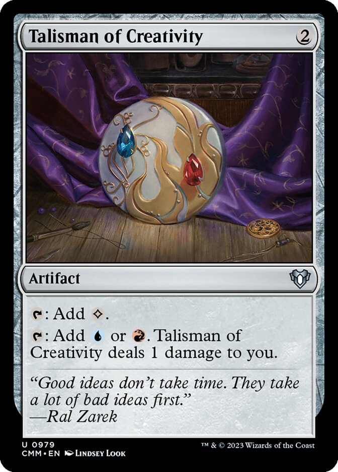 Talisman of Creativity [Commander Masters] (979)