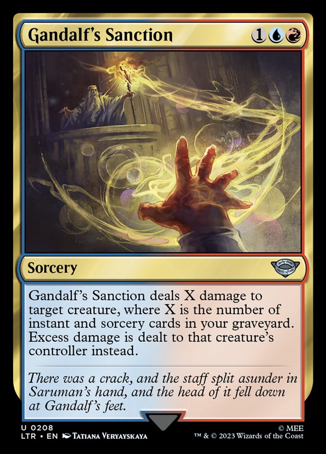 Gandalf's Sanction [The Lord of the Rings: Tales of Middle-earth] (208)