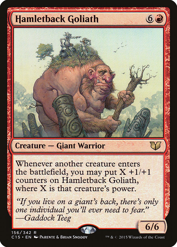Hamletback Goliath [Commander 2015] (156)