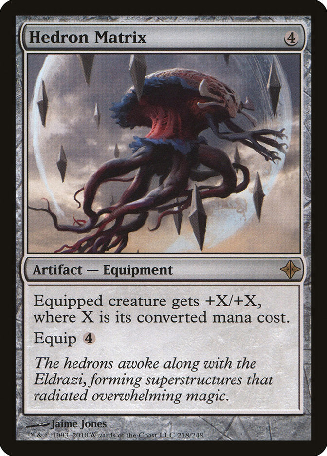 Hedron Matrix [Rise of the Eldrazi] (218)
