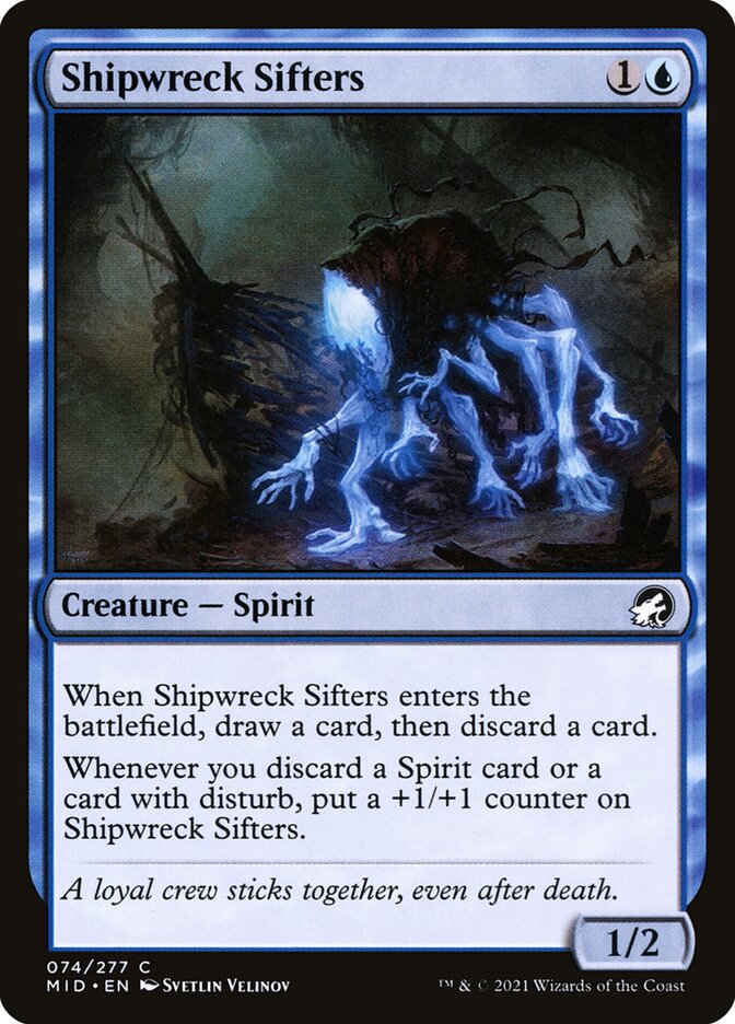 Shipwreck Sifters [Innistrad: Midnight Hunt] (74)