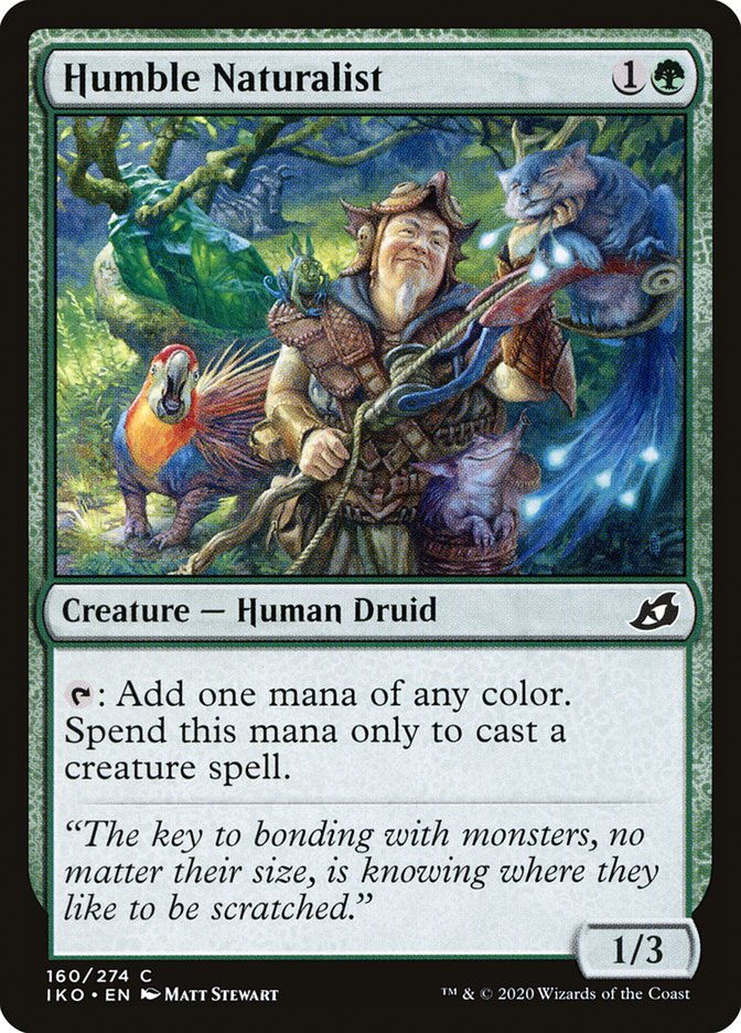 Humble Naturalist [Ikoria: Lair of Behemoths] (160)