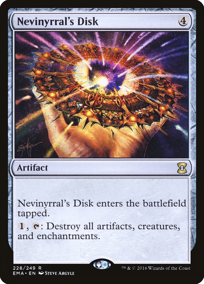 Nevinyrral's Disk [Eternal Masters] (228)