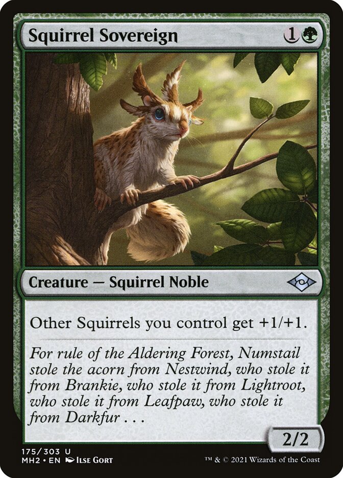 Squirrel Sovereign [Modern Horizons 2] (175)
