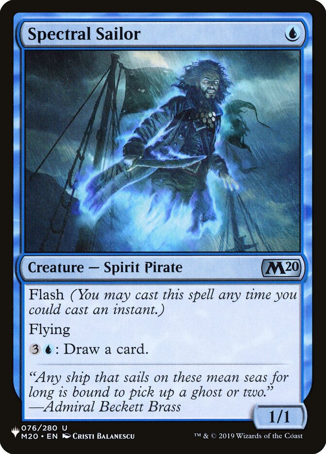 Spectral Sailor [The List] (M20-76)