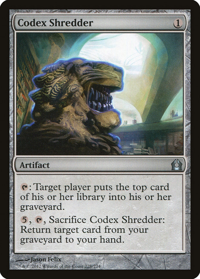 Codex Shredder [Return to Ravnica] (228)