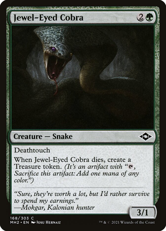 Jewel-Eyed Cobra [Modern Horizons 2] (168)
