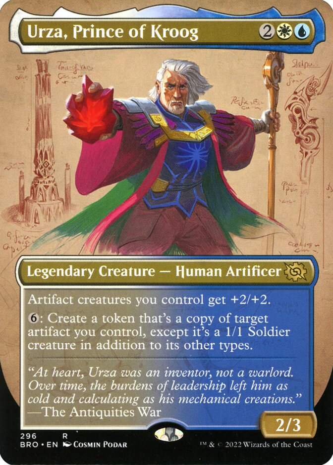Urza, Prince of Kroog [The Brothers' War] (296)