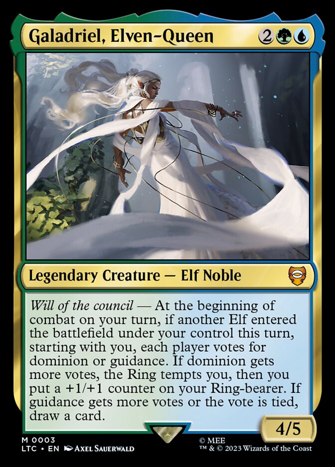 Galadriel, Elven-Queen [Tales of Middle-earth Commander] (3)