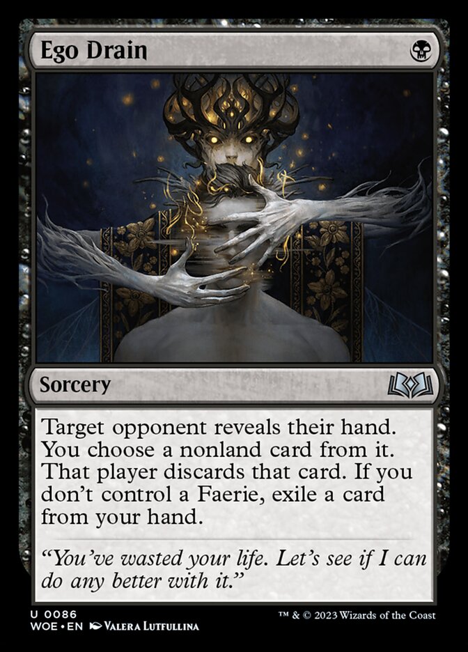 Ego Drain [Wilds of Eldraine] (86)