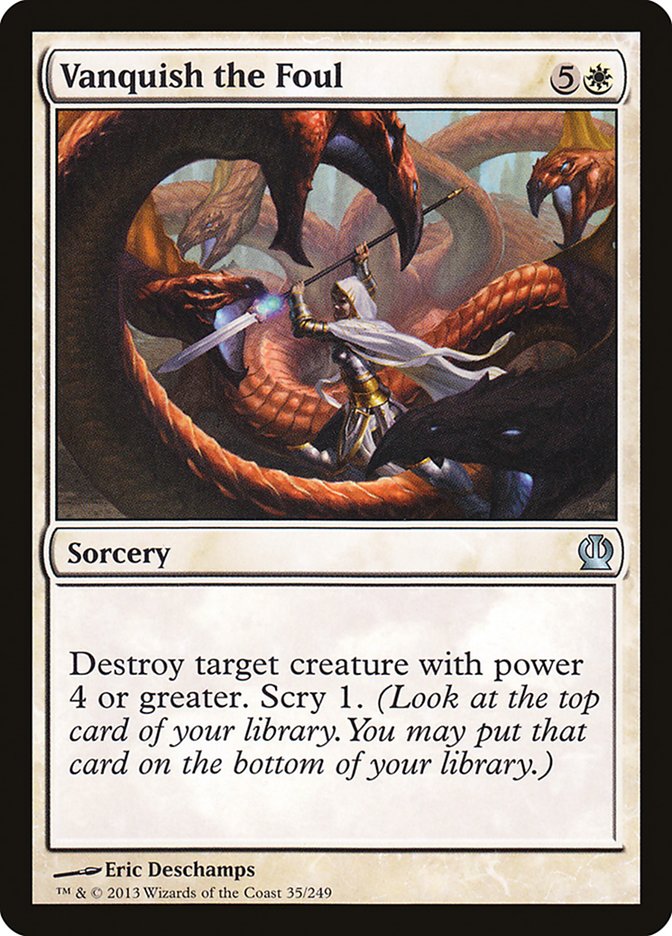 Vanquish the Foul [Theros] (35)