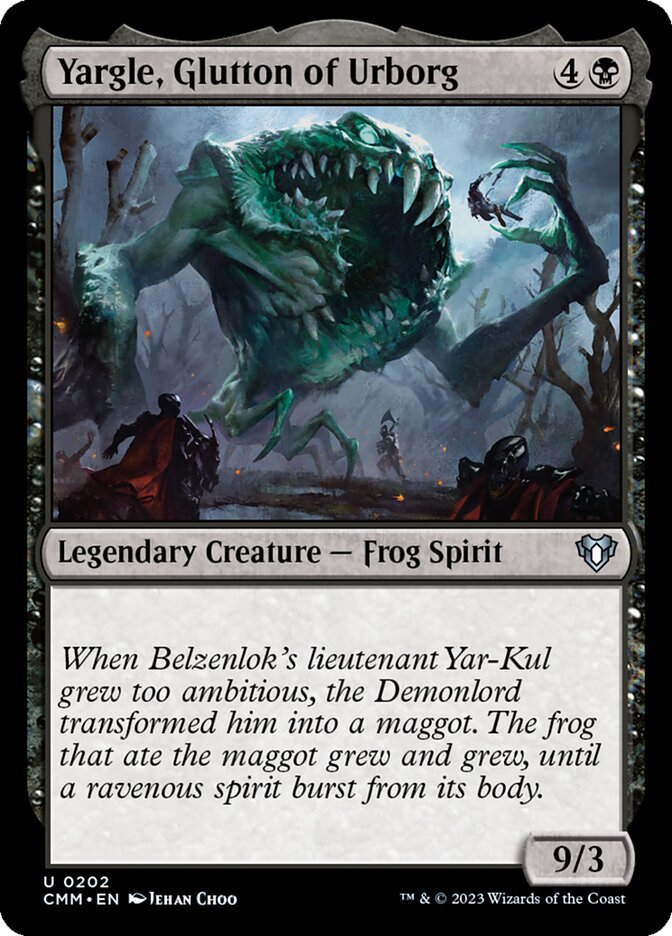 Yargle, Glutton of Urborg [Commander Masters] (202)